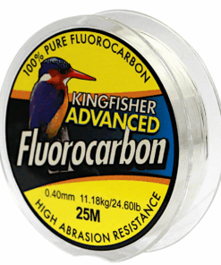 Kingfisher Advanced Fluorocarbon Leader Line 25m (24.6Lb/11.18Kg) (Clear)