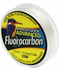 Kingfisher Advanced Fluorocarbon Leader Line 25m (31.24Lb/14.20Kg) (Clear)