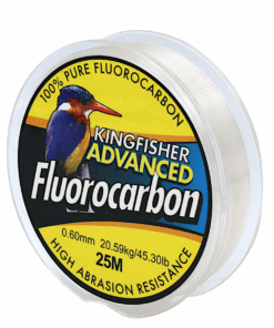 Kingfisher Advanced Fluorocarbon Leader Line 25m (45.3Lb/20.59Kg) (Clear)