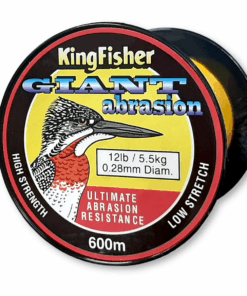 Kingfisher Giant Abrasion Nylon .28MM 5.5KG/12LB Colour Gold 600m Spool