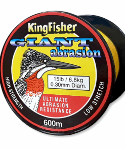 Kingfisher Giant Abrasion Nylon .30MM 6.8KG/15LB Colour Gold 600m Spool