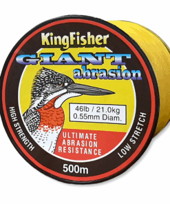 Kingfisher Giant Abrasion Nylon .55MM 21KG/46LB Colour Gold 500m Spool