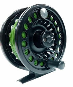 Kingfisher Mayfly Trout Fishing Reel 560 & WF6 Olive Intermediate Fly Line