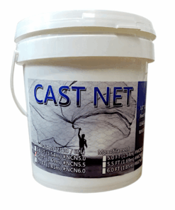 Kingfisher Nylon Cast Net 5'5" With Lead Weights