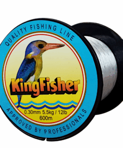 Kingfisher Nylon Fishing Line 5.5KG/12Lb .30MM Colour White 600m Spool