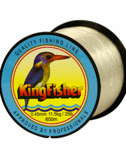 Kingfisher Nylon Fishing Line, Colour White, 11.5KG .45MM, 600M Spool