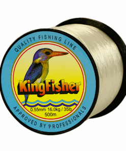Kingfisher Nylon Fishing Line, Colour White, 16KG .55MM, 500M Spool