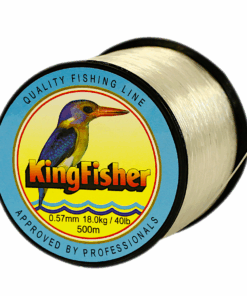 Kingfisher Nylon Fishing Line, Colour White, 18KG .57MM, 500M Spool
