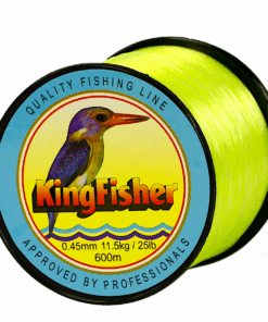 Kingfisher Nylon Fishing Line, Colour Yellow, 11.5KG .45MM, 600M Spool