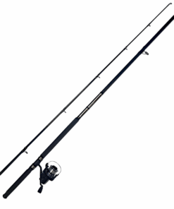 Kingfisher Poseidon Aqua Pak Rod & Reel Combo 12' Silver 2 Piece