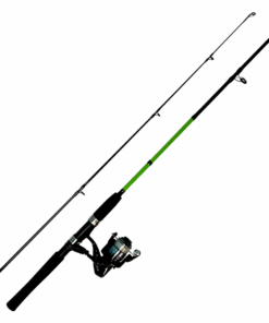Kingfisher Poseidon Aqua Pak Rod & Reel Combo 6' Green 2 Piece