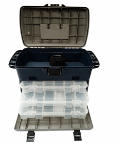 Kingfisher Seathru Buddy Utility Fishing Deluxe Box - Multi Compartment