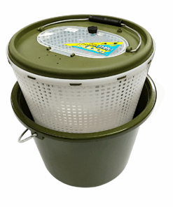 Kingfisher Seathru Buddy Utility Live Bait Bucket - 10L Round