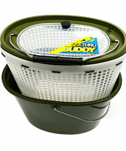 Kingfisher Seathru Buddy Utility Live Bait Bucket - 5L Oval