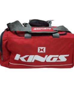 Kings - Travel Sports Bag - Traveling Bag - Gym Bag - Over Night Bag - Sports Bag - Red