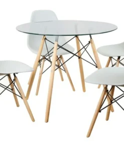 Kingsley Mk2 5 piece Dinette, Grey