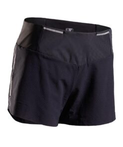 Kiprun Women's Lightweight Running Shorts - Black - S