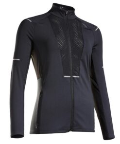 Kiprun Women's Running Breathable Jacket - Black - XXS