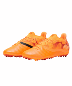 Kipsta (Astro Turf / Field) Kids Lace-Up Football Boots Viralto III - Mango - UK 5