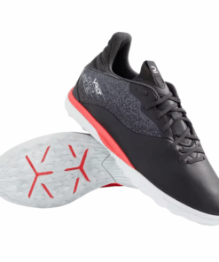 Kipsta Football Boots Viralto I Turf TF - Black/Red - UK 7