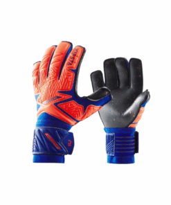 Kipsta Kids' Gloves F500 Viralto - Orange/Blue - 4