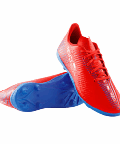 Kipsta - Kid's Lace-Up Football Boots 160 AG/FG - Red - UK 4