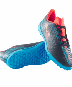 Kipsta Kids' Lace-Up Football Boots 160 Turf - Navy Blue - UK 2.5