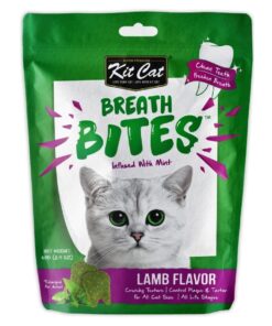 Kit Cat BreathBites Lamb Flavour Cat Treats 60g Single Pack