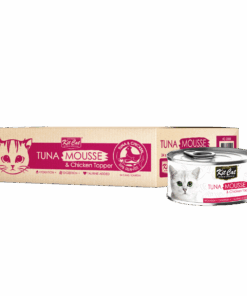 Kit Cat Chicken Mousse & Tuna Toppers - (24 X 80g)
