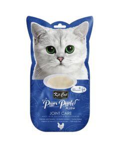 Kit Cat Purr Puree Plus+ Chicken & Glucosamine (Joint Care) 4x15g