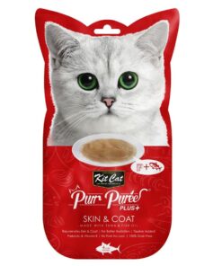 Kit Cat PurrPureePlus+ Skin & Coat Tuna