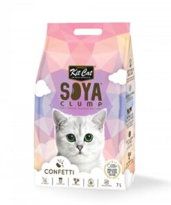 Kit Cat Soya Clumping Cat Litter Confetti 7L