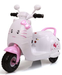 Kitty Pattern Pink Motorbike