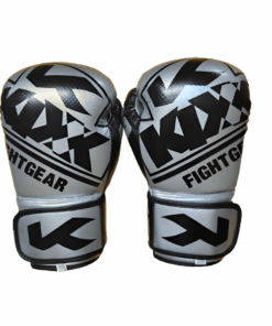 Kixx G60 Boxing Gloves -08oz - Black - 8 Oz - Silver