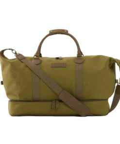 KÃLLECTIV Quinn Canvas Double Layer Duffel Bag - Brown
