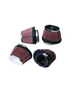 K&N Universal Oval/Conical Filter Set (4 Piece) Fits Directly onto 54mm Intake