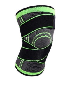 Knee Brace - Compression for Men and Women - Green - Medium
