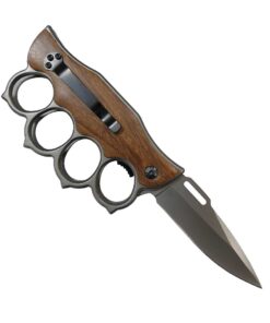 Knuckle Knife Folding Pocket Knife and Knuckle Duster