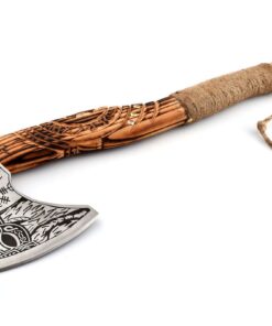 Koch Knives Engraved Cnut Axe - MB-VA-0006