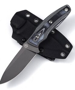 Koch Knives Handmade Titanium Coated D2 Fixed Blade Knife - TL-Z013