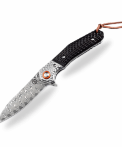 Koch Knives KKGT307 EDC Damascus Folding Knife