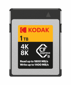 Kodak 1TB CFexpress Type B - CFX Series for 3D or 8k Video Write Speeds