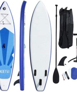 Koetsu SUP Board Inflatable Stand Up Paddle Board Kayak D-Ring - White (W320)