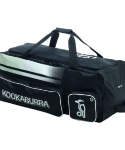 Kookaburra 3.0 Wheelie Cricket Bag - Black/White