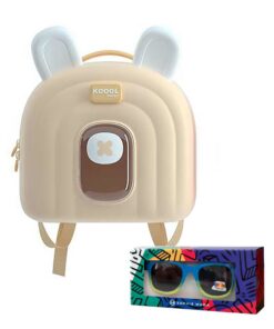 Koool Kids Large Animal Backpack Bundle and Sophie Moda Children Sunglasses - Orange
