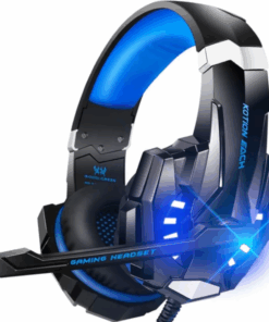 Kotion Gaming Headphones with Mic & LED -G9000 Gaming Headset, Pro Headsets - Blue