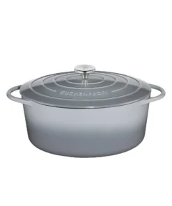 Kuchenprofi Cast Iron Oval French Oven 33cm