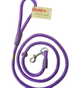 Kunduchi Comfort Clip Lead - 1.6m - Purple