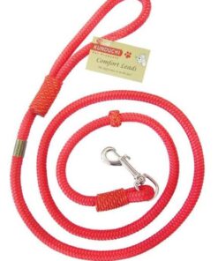 Kunduchi Comfort Clip Lead - 1.6m - Red