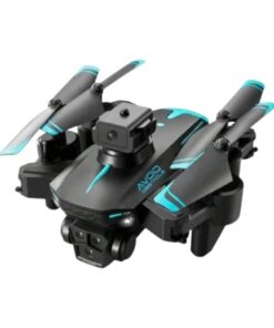 KY605 - Three Camera Drone With Optical Flow Positioning - Black/Blue